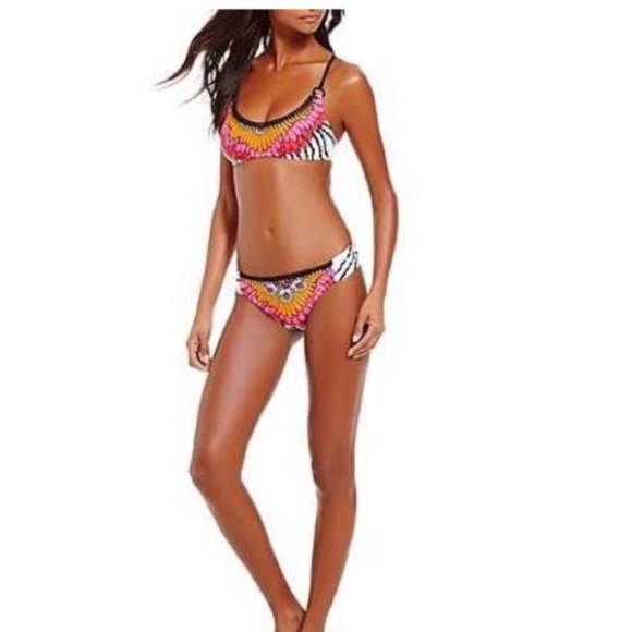Trina Turk Ibiza Bikini -Size 10 EUC - Picture 10 of 12